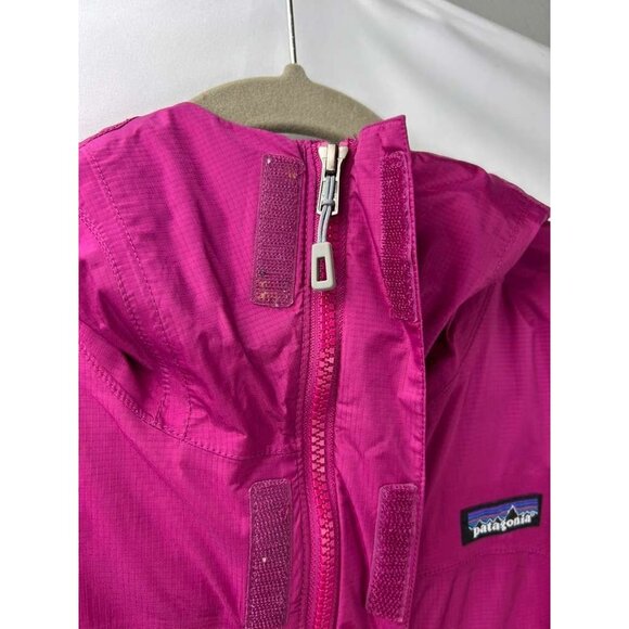 Patagonia Jacket Women's Medium Pink H2no Rain Torrentshell Lightweight Hooded - Picture 13 of 16